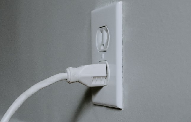 A socket and plug