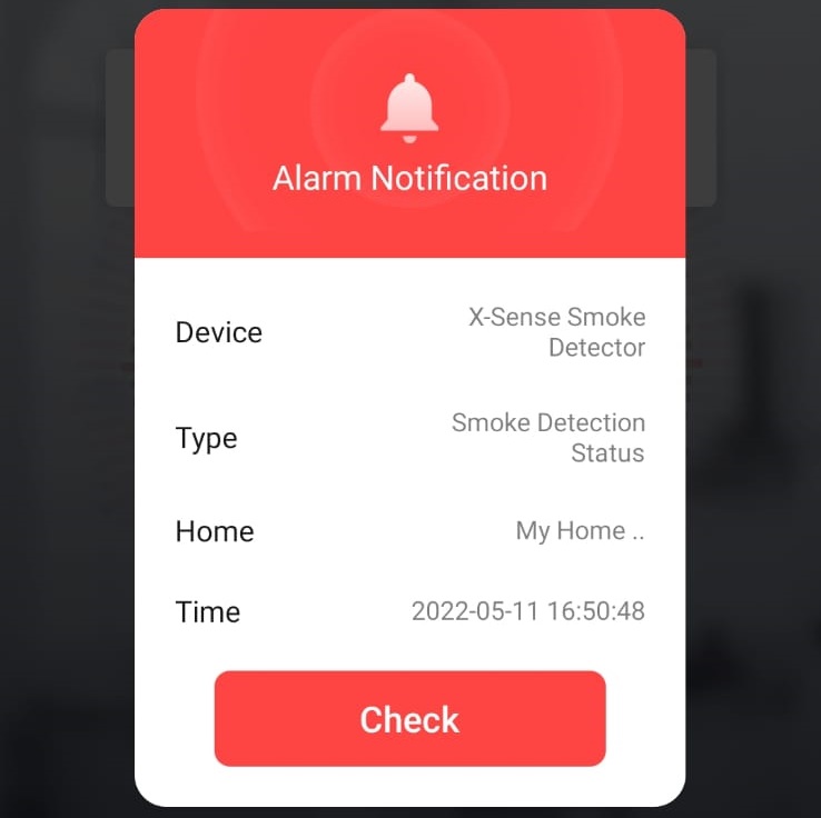 X-Sense Tuya Alarm Notification