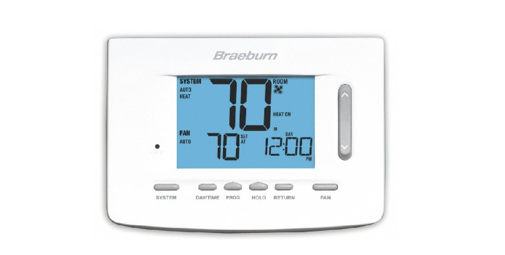 How to set a Braeburn thermostat? CleanCrispAir