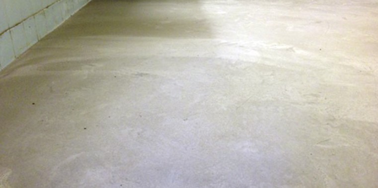 Concrete flooring