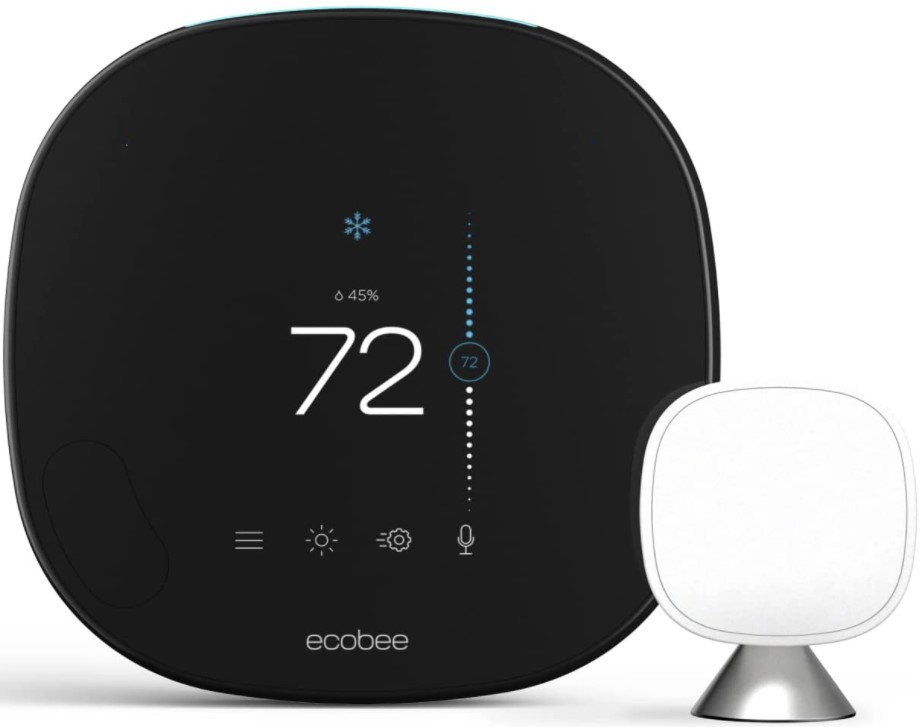 Ecobee smart thermostat with remote sensor
