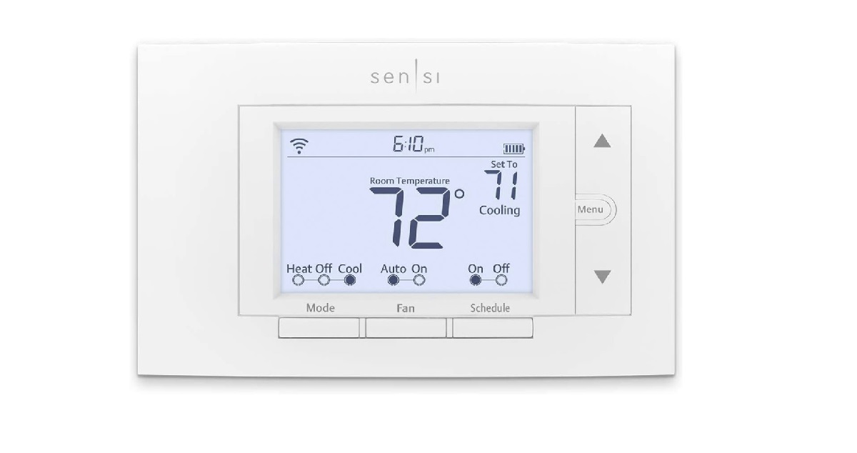 Emerson Sensi Wi-Fi thermostat