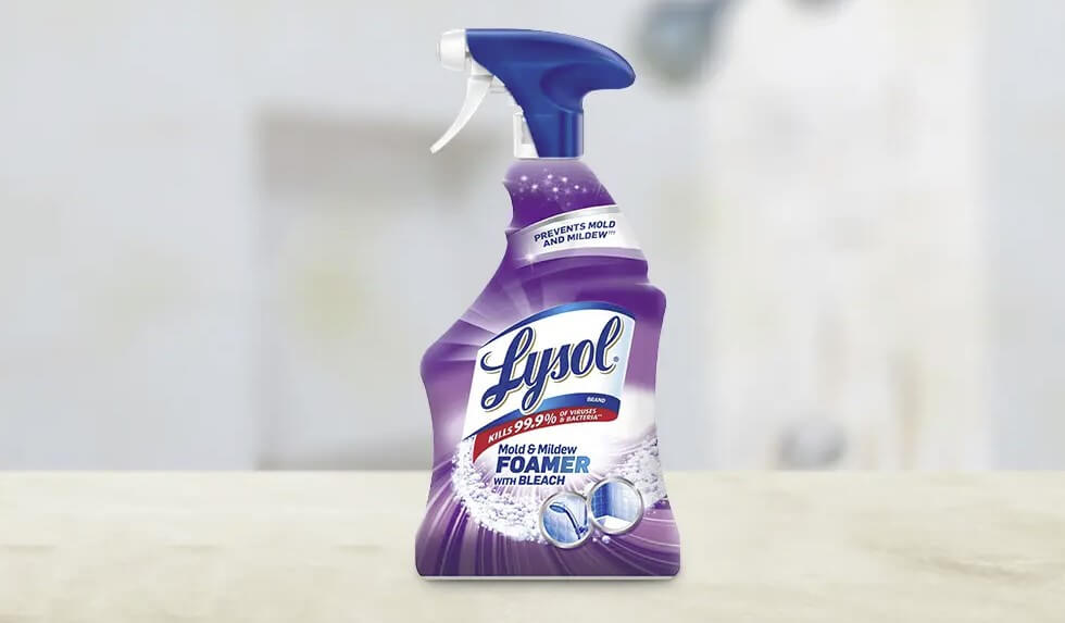 Lysol mold and mildew remover