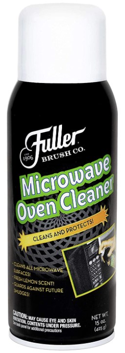 Microwave oven cleaner