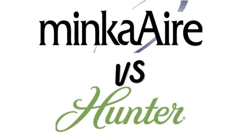 Minka Aire vs Hunter ceiling fans
